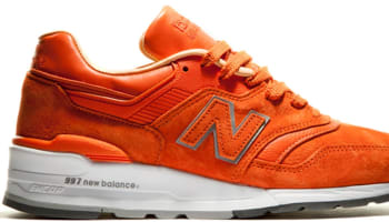 New Balance 997 Orange/White