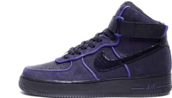 Nike Air Force 1 High Black/Black-Court Purple