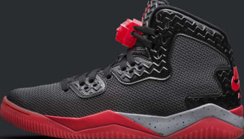 Air Jordan Spike Forty PE Black/Cement Grey-Fire Red