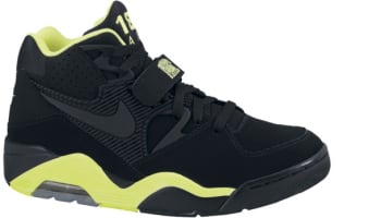 Nike Air Force 180 Black/Black-Volt