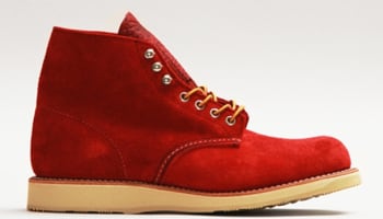 Red Wing Plain Toe Red/Red