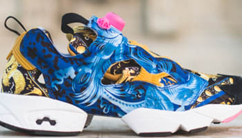 Reebok Instapump Fury Collegiate Royal/Black-Trophy Gold