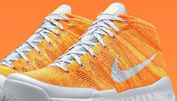 Nike Flyknit Trainer Chukka SFB Vibrant Orange/White