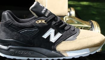 New Balance 998 Black/Tan-White