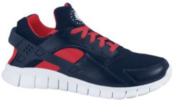 Nike Huarache Free Run 2012 Obsidian/Obsidian-Action Red