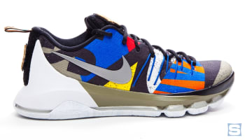 Nike KD 8 'All-Star' White-Metallic Silver-Black-Multicolor
