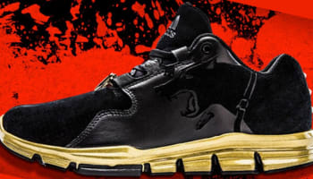adidas Gameday Black/Black-Gold Metallic
