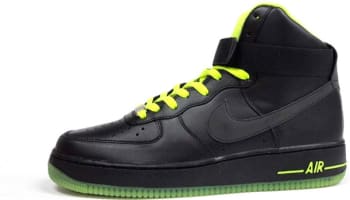 Nike Air Force 1 High Black/Black-Volt