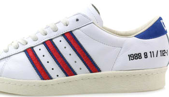 adidas Consortium Superstar White/Red-Blue