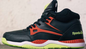 Reebok AXT Pump Black/Excellent Red-Solar Yellow-White