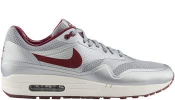 Nike Air Max 1 Hyperfuse Metallic Silver/ Deep Red-Sail