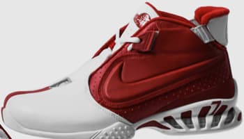 Nike Zoom Vick 2 White/Metallic Silver-Varsity Red