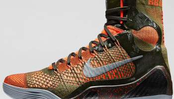 Nike Kobe 9 Elite Sequoia/Rough Green-Hyper Crimson-Reflect Silver