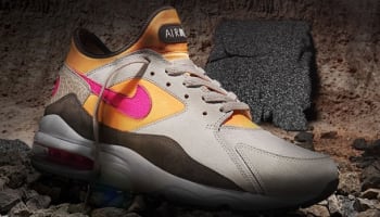 size? x Nike Air Max '93 Maximum Air Mortar/Pink-Laser Orange