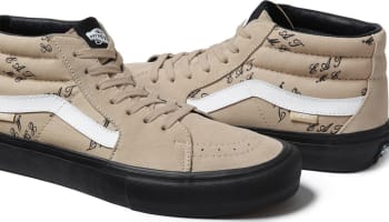 Supreme x Vans Sk8-Mid Eat Me Beige