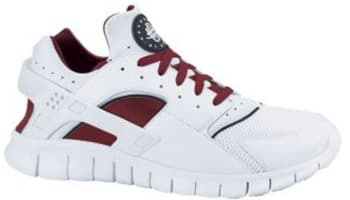 Nike Huarache Free Run 2012 White/White-Team Red