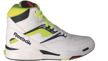 Reebok Twilight Zone Pump White/Neon Yellow-Black