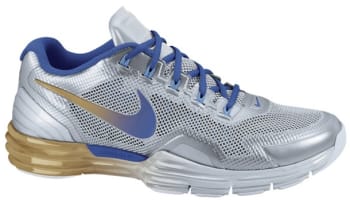 Nike Lunar TR1 Metallic Silver/Game Royal-Metallic Gold