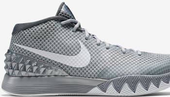 Nike Kyrie 1 Wolf Grey/White-Midnight Navy-Pure Platinum