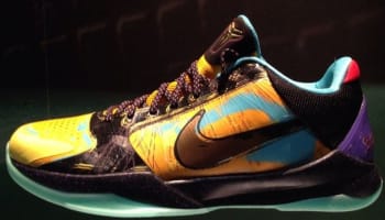 Nike Zoom Kobe V Prelude University Gold/Metallic Gold-Gamma Blue