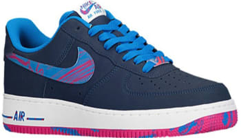 Nike Air Force 1 Low Midnight Navy/Light Photo Blue-Vivid Pink