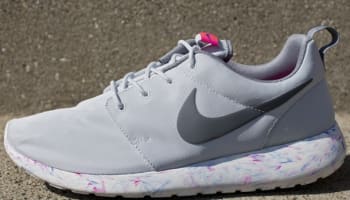 Nike Roshe Run QS Pure Platinum/Cool Grey-Mega Blue-Summit White