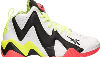 Reebok Pump Kamikaze II Mid White/Black-Flux Orange