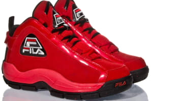 Fila 96 Fila Red/Black-Metallic Silver