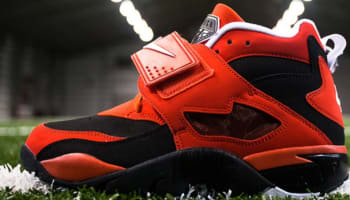 Nike Air Diamond Turf Black/White-Challenge Red
