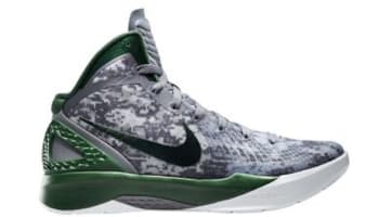 Nike Hyperdunk 2011 Supreme Cool Grey/Gorge Green-White