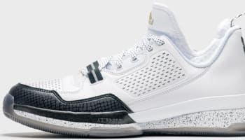 adidas D Lillard 1 White/Black-Gold