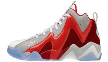 Reebok Kamikaze II Mid White/Steel Grey-Excellent Red-Bright Cadmium-Ice