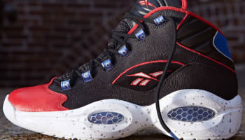 Reebok Question Mid Black/White-Red-Royal