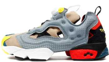 Reebok Instapump Fury Flat Grey/Canvas-Black-Red