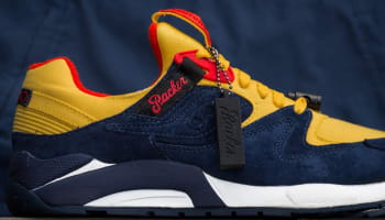 Saucony Grid 9000 Navy/Yellow-Red