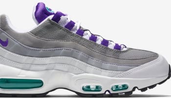 Nike Air Max '95 OG White/Court Purple-Emerald Green-Wolf Grey
