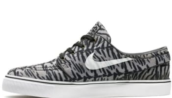 Nike Zoom Stefan Janoski SB Canvas Black/White-Medium Olive
