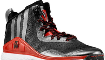 adidas J Wall 1 Black/Scarlet-White