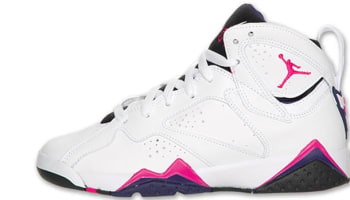 Girls Air Jordan 7 Retro GS Fireberry