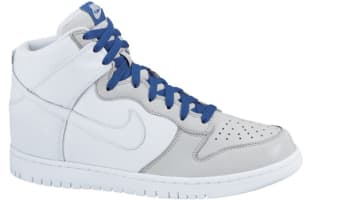 Nike Dunk High White/White-Neutral Grey
