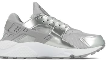 Nike Air Huarache Premium Women's Metallic Silver/Metallic Silver-White