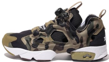 Reebok Instapump Fury Black/Earth-Moss Green