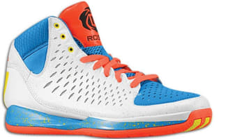 adidas Rose 3 White/Blue-Infrared-Sun
