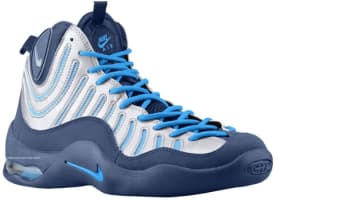 Nike Air Bakin' Midnight Navy/Metallic Silver-Photo Blue
