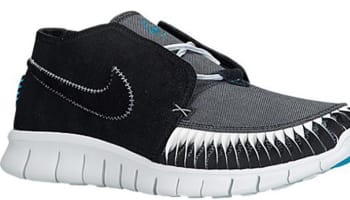 Nike Free Forward Moc 2 N7 Black/Dark Turquoise-White