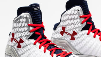 Under Armour Micro G Clutchfit Drive White/Red-Blue
