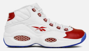 Reebok Question Mid White/Reebok Red-Ice
