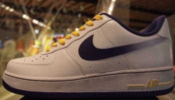 Nike Air Force 1 Low White/Court Purple-Tour Yellow