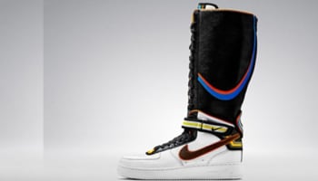 Nike Air Force 1 Boot Supreme RT Women's White/Black-Multi-Color