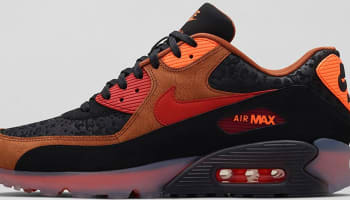 Nike Air Max '90 Ice HW QS Black/Cognac-Total Orange-Team Red